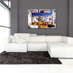 NYC by NYC Series // Manhattan Buildings // Canvas Print (26"H x 40"L x 0.75"D)