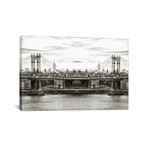 New York Reflection Series // Manhattan Bridge // Canvas Print (18"H x 26"L x 0.75"D)