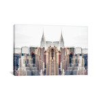 New York Reflection Series // Chrysler Building // Canvas Print (18"H x 26"L x 0.75"D)