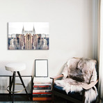 New York Reflection Series // Chrysler Building // Canvas Print (18"H x 26"L x 0.75"D)