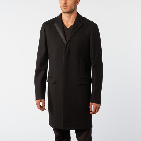 Formal Wool Coat // Black (Euro: 48)