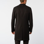 Formal Wool Coat // Black (Euro: 48)