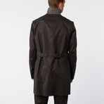 Mackintosh Rain Coat  // Black + Charcoal (Euro: 50)