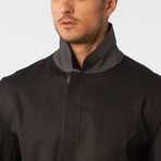 Mackintosh Rain Coat  // Black + Charcoal (Euro: 50)