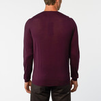 Crew Neck Sweater // Purple (XS)