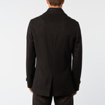 Wool Peacoat // Black (Euro: 46)