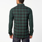 Whitman Button-Up Shirt // Deep Green (S)