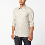 Beckett Button-Up Shirt // Greige (S)