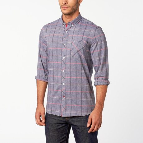 Moby Button-Down Shirt // Blue (2XL)