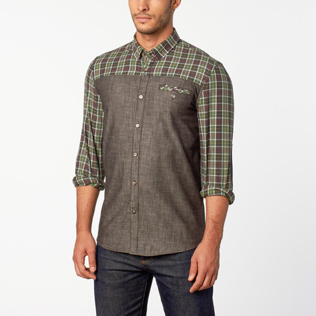 Beacon Woven Shirt // Green (S)