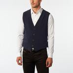 Freeland Vest // Heather Navy (S)