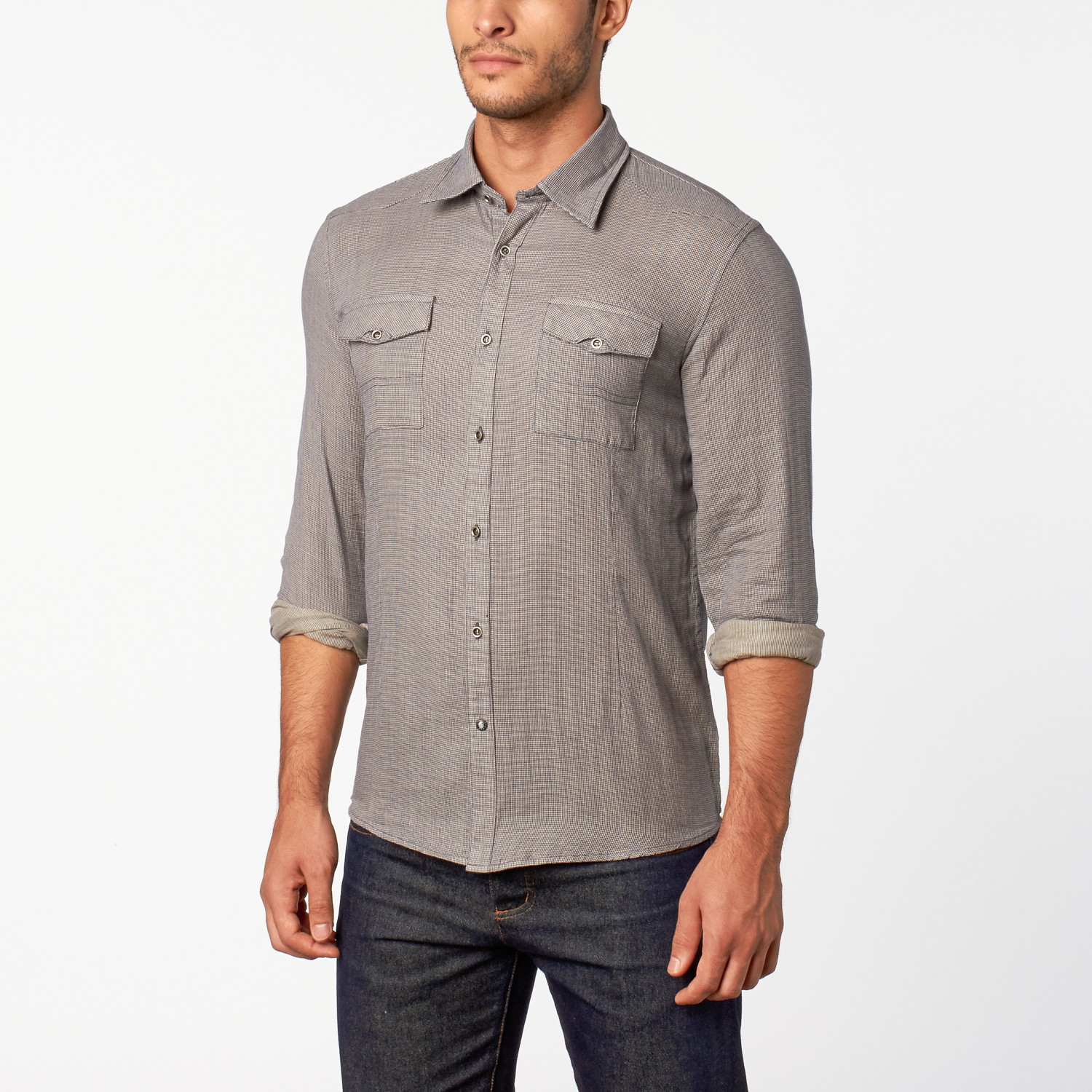 Urgent Gear // Hef Woven Shirt // Blu (XL) - Civil Society clothing ...