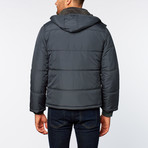 Quilted Parka // Charcoal (M)