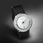UNO 24 White Dial & Date Quartz (Rubber Strap)
