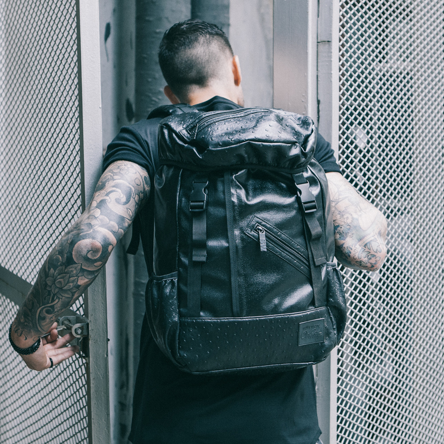 All Black Everything Backpack // SW x Vitaly Limited Edition - Sully ...