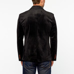 Perruzo // Corduroy Blazer // Black (S)