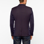 Perruzo // Square Blazer // Navy (S)