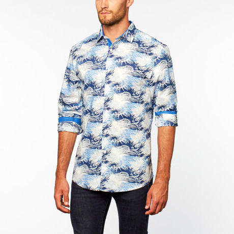 Wild Button Up // Blue (S)