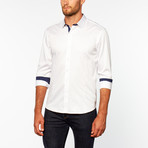 Solid Button Up // White (L)