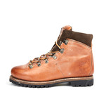 Lace-Up Lug Sole Boot // Cognac (Euro: 41)