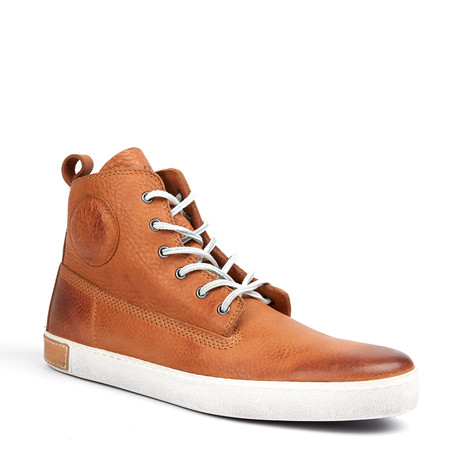 Leather Hi-Top Sneaker // Ember (Euro: 41)