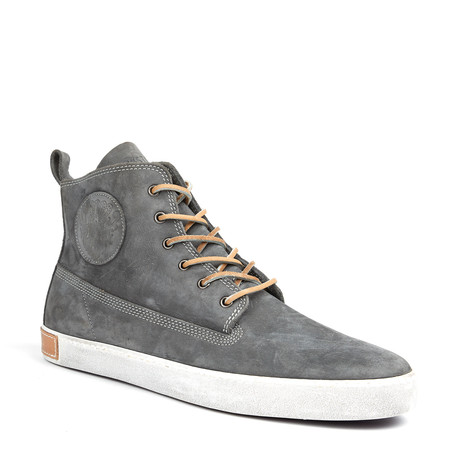 Leather High-Top Shoe // Graphite (Euro: 40)