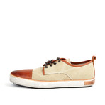 Blackstone Shoes // Canvas Low Top Sneaker // Sand + Ember (Euro: 41)