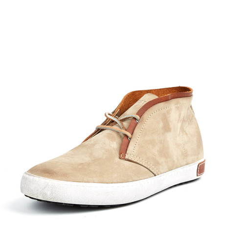 Suede + Leather Chukka Sneaker // Taupe (Euro: 41)