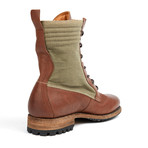 Leather Boot // Bark (Euro: 46)