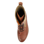 Leather Boot // Bark (Euro: 46)