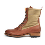 Leather Boot // Bark (Euro: 46)