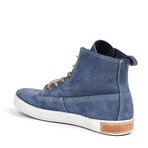 Leather High-Top Shoe // Jean (Euro: 48)