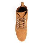 Leather Hi-Top Sneaker // Taupe (Euro: 44)