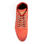 Leather Mid-Top Shoe // Red (Euro: 47)