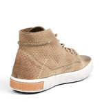 Leather Mid-Top Shoe // Taupe (Euro: 44)