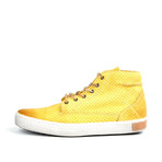 Leather Mid-Top Shoe // Yellow (Euro: 47)