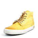 Leather Mid-Top Shoe // Yellow (Euro: 47)