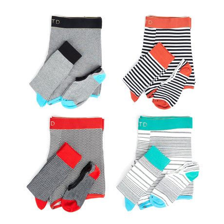 The Full Package Boxer Brief + Sock Pack // Set of 12 (M)