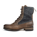 Leather Boot // Gull (Euro: 40)