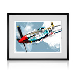 P-51 Mustang (13" x 19")