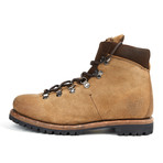 Lace-Up Lug Sole Boot // Rock (Euro: 43)