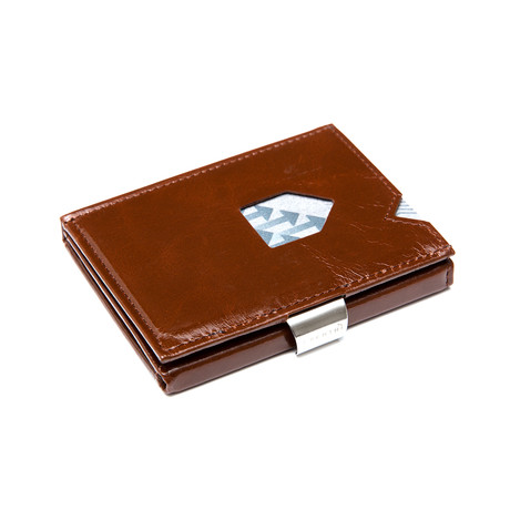 Exentri Leather Wallet // Nut