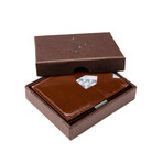 Exentri Leather Wallet // Nut