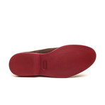 Suede Sport Chukka // Chocolate + Red (Euro: 39)