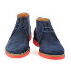 Suede Sport Chukka // Navy + Red (Euro: 40)