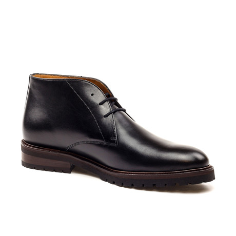 Leather Chukka Boot // Black (Euro: 39)