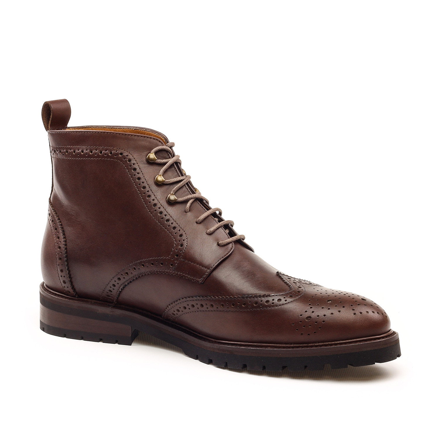 Leather Brogue Boot // Brown (Euro: 45) - Bespoke Factory - Touch of Modern