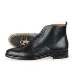 Rooster League // Cap-Toe Leather Boot // Black (Euro: 42)