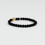 Buddha Onyx Beaded Bracelet