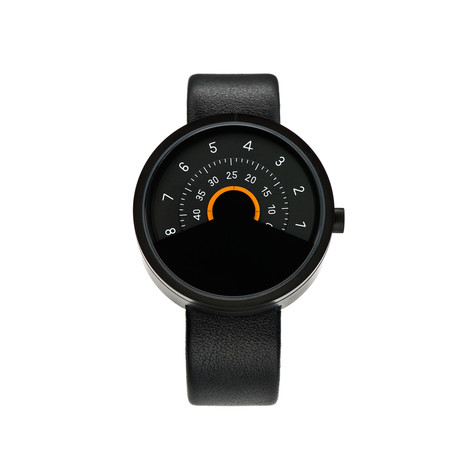 Series 000 Automatic // Black + Orange